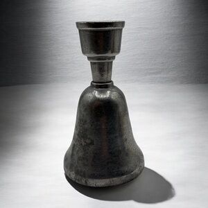 🔔 VINTAGE 1970s AMWAY ANVILCRAFT PEWTER DINNER BELL 🔔